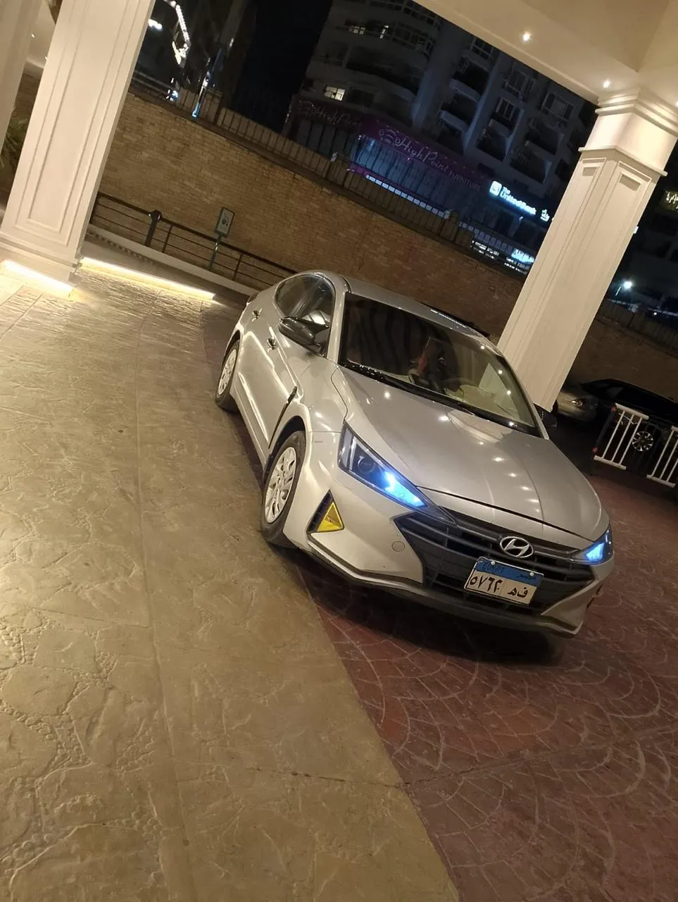 Modern air-conditioned Hyundai sedan used for Cairo or Giza to Bahariya Oasis transfers for the 2027 solar eclipse tour