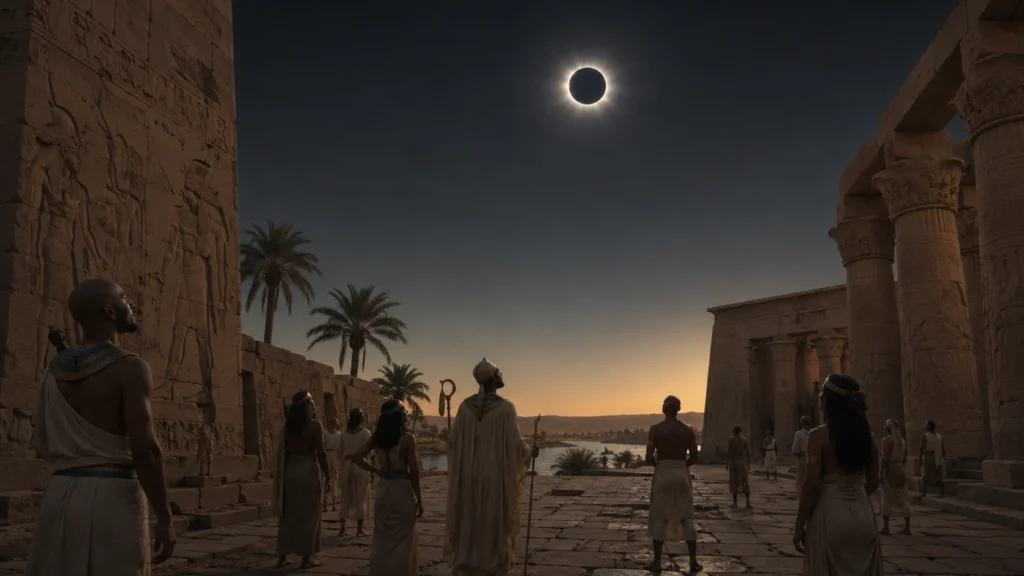 Did Ancient Egyptians Witness a Total Solar Eclipse? A Historical Look