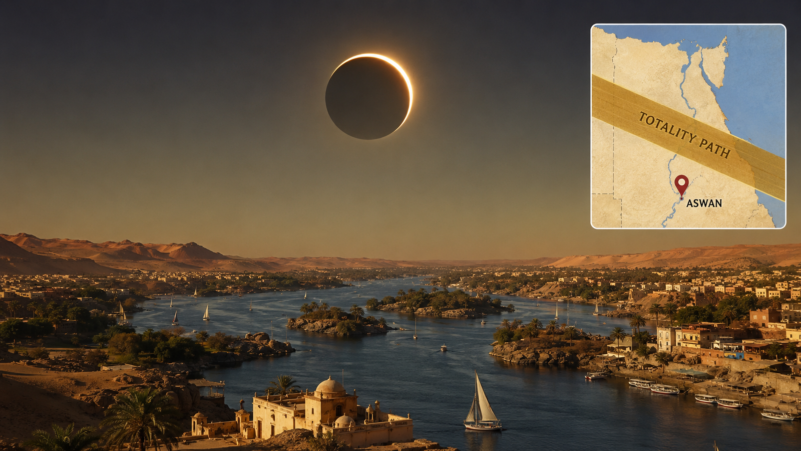 Is Aswan Inside the 2027 Eclipse Path What You Need to Know